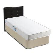 Tekzen Home Yatak Baza Başlık Seti 90x190 cm Star Set Venge Başlıklı Tek Kişilik Yatak Baza Seti