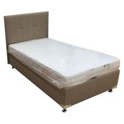 Tekzen Home Comfort Tek Kişilik Baza Seti - Baza/Başlık/Yatak