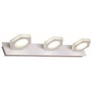 Tekzen Dekoratif Led Duvar Armatürü Üçlü 3x3W