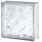 Cam Tuğla Clear Wave Tse 30x30x10 cm
