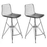 Tekzen Home Tel Bar Sandalye - 2 Adet