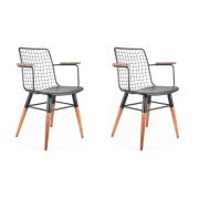 Tekzen Home Nehir Sandalye Kolllu - 2 Adet