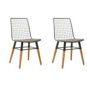 Tekzen Home Nehir Sandalye Kolsuz - 2 Adet