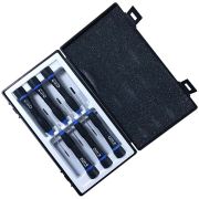 Armway EA serisi uzun tip plastik kutu saatçi tornavida seti (6 Parça) 0.9x50 / 1.3x50 / 1.5x50 / 2x50 / 2.5x50 / 3x50mm