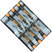 Armway EB serisi uzun tip plastik-şeffaf kutu saatçi tornavida seti (6 Parça) T6x50 / T7x50 / T8x50 / T9x50 / T10x50 / T11x50mm