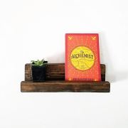 222 Concept Masif Ağaç Ceviz Rengi 50x10 cm Duvar Rafı CPT1013-50