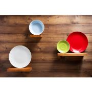 222 Concept Masif Ağaç Meşe Rengi 35x8 cm 3lü Uçan Raf CPT1051-35