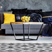 222 Concept Masif Ağaç Meşe Rengi 60x60 cm Orta Sehpa CPT2817-65