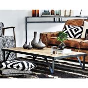 222 Concept Masif Ağaç Tik Rengi 100x60 cm Orta Sehpa CPT2833-100