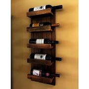 222 Concept Masif Ağaç Ceviz Rengi 100x30 cm Şaraplık CPT2901-100