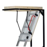 Alüminyum Katlanır Çatı Merdiveni 70x120 cm