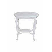 Tekzen Home Saksılık Yan Sehpa Buse - Beyaz