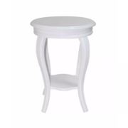 Tekzen Home Saksılık Yan Sehpa Damla - Beyaz