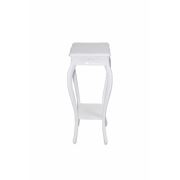 Tekzen Home Saksılık Yan Sehpa Günce - Beyaz