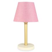 Homing Bronz Gövdeli Abajur Pembe AYD-1847