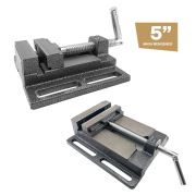 Pro Scheppach Power Çelik Sütunlu Matkap Mengenesi Düz Masa Tezgah Mengenesi 5'' 125mm