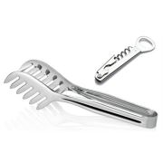 HomeCare Paslanmaz Metal Makarna Maşası Açacak Seti 713750