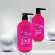 Nilya Pure İşlem Görmüş Hasarlı Saçlara Anında Onarıcı Keratinli Saç Bakım Şampuanı Unisex 500 ml