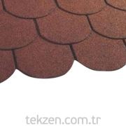 Shingle Çatı Kaplama 2.50 m2 Kırmızı Yonca Btm