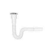 Tema Çamaşır/Bulaşık Makinesi Çıkışlı Körüklü Lavabo Sifonu