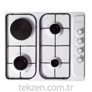 Termikel 17021 WWLLPG/NG 3 Gözü Gazlı Setüstü Ocak
