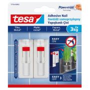Tesa Askı - Çivi, Fayans ve Metal Yüzeyler İçin Sökülebilir Yapışkanlı Bant 3 kg x 2 adet