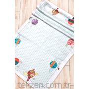 The Mia Balon Desenli Yolluk 150x70 cm