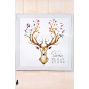 The Mia Tablo Nature Geyik 68x68 cm