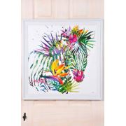 The Mia Tablo Tropik Zebra 68x68 cm