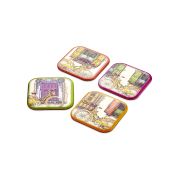 The Mia Bardak Altlığı Bisiklet 4'lü Set