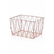 The Mia Brass Dekor Sepet 35x28 cm