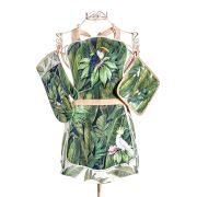 The Mia Tropic Toucan 3lü Set - Önlük Eldiven Tutaç