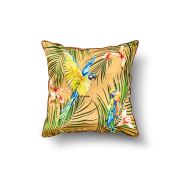 The Mia Tropik Yastık - Parrot Sarı 50x50 cm