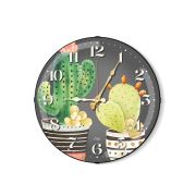 The Mia Duvar Saati - Cactus C 35 cm