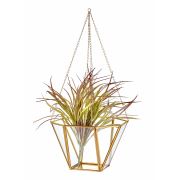 The Mia Brass Çiçeklik 20 x 13 Cm BRS0081