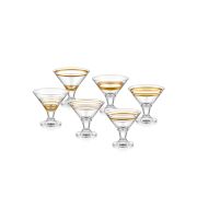 The Mia Lines Dondurmalık 6 Lı Set - Gold