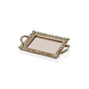 The Mia Polyester Tepsi 40x25 cm - Bronz