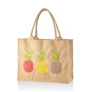 The Mia Plaj Çantası 42x36 cm Ananas