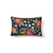 The Mia Floral Yastık A - Beyaz Çiçekli 50x30 Cm YST0103