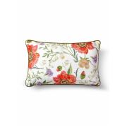 The Mia Floral Yastık B - Beyaz Çiçekli 50x30 cm YST0110