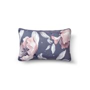 The Mia Flower Yastık - Gri 50x30 Cm YST0119