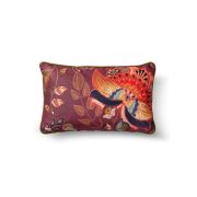 The Mia Fantasy Flower Yastık A - Bordo 50x30 Cm YST0140