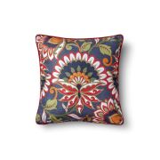 The Mia Fantasy Flower Yastık C - Koyu Gri 50x50 Cm YST0147