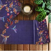 The Mia Birdy Runner - 140x40 Cm - Mor TXT0054