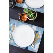 The Mia Leylek Amerikan Servis 2li Set - 50x30 Cm - Açık Mavi TXT0065