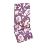 The Mia Flower Runner - 140x40 Cm - Gül Kurusu TXT0094