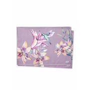 The Mia Lillium Amerikan Servis 2li Set - 50x30 cm - Gri TXT0105