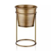 The Mia Çiçeklik Ayaklı 21 cm - Gold