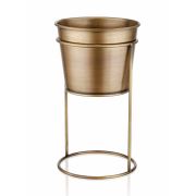 The Mia Çiçeklik Ayaklı 30 cm - Gold