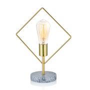 The Mia Abajur Gold 35x28x13 cm (Mermer Ayak) HZL00003